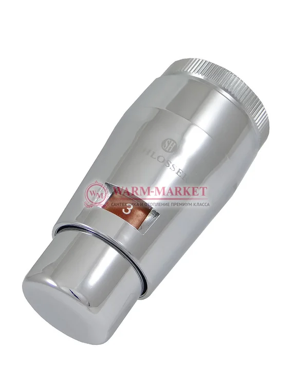 Термостатическая головка Mini M30x1,5 Хром