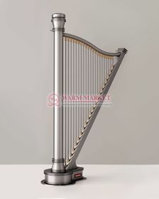 Дизайнерский полотенцесушитель из матовой полированной нержавеющей стали Adagio Carisa