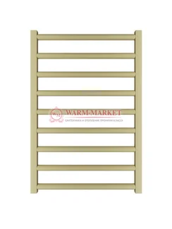 Mandarino Tubo 500х800 - цветной полотенцесушитель из анодированного алюминия, модель 9/1