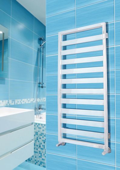 Tempra - дизайн полотенцесушитель с широким профилем прямоугольного сечения