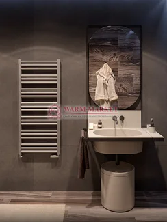 Mandarino Tubo 500х1200 - цветной полотенцесушитель из анодированного алюминия, модель 21/101