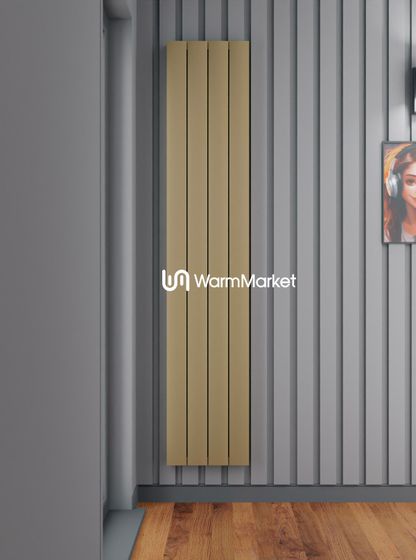 Axxinot Barkas V 1800 - вертикальный алюминиевый радиатор высотой 1830 мм