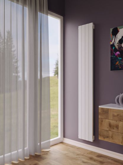 Bronto Silva V - вертикальный трубчатый радиатор высотой 1750 мм, нижнее левое подключение