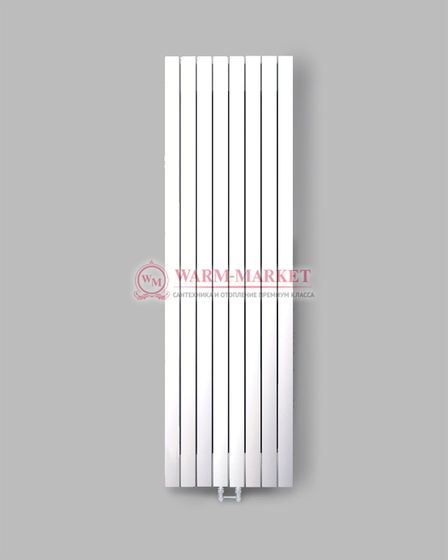 Steel V 60х60 3000 - вертикальный трубчатый дизайн-радиатор, 4 секции