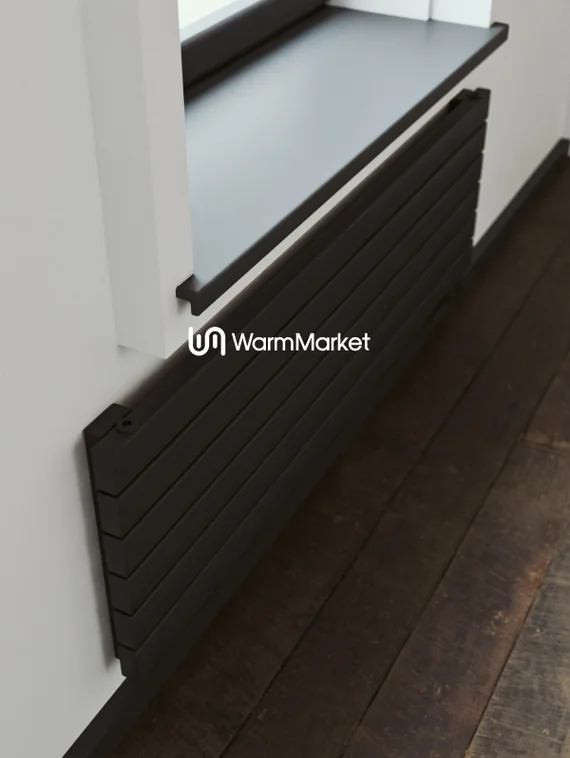 Bareng Temper Z 700 - горизонтальный трубчатый радиатор шириной 700 мм, нижнее правое подключение