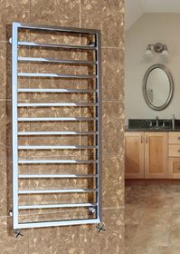 Croma - водяной дизайн полотенцесушитель с квадратным профилем