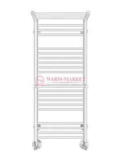 Аврора П20-2 - водяной полотенцесушитель с двумя полками, нижнее подключение, белый