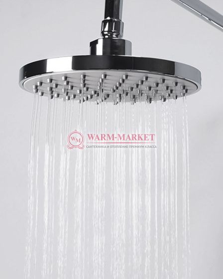 Душевой комплект со смесителем черный A12202-Bl