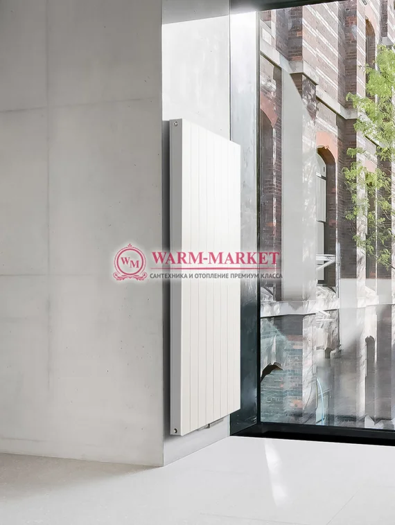 Narbonne V 10-2000 - вертикальный конвектор высотой 2000 мм с боковым подключением