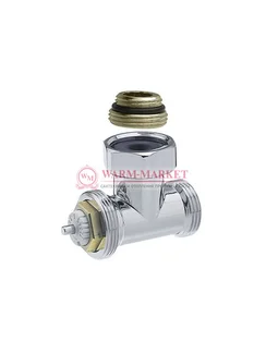 Вентиль термостатический угловой Hummel Designtechnik 3/4НРx1/2НР