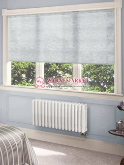 Трубчатый радиатор Purmo Delta 3037-16 секций, трехтрубный с нижним правым/левым подключением с вентилем.