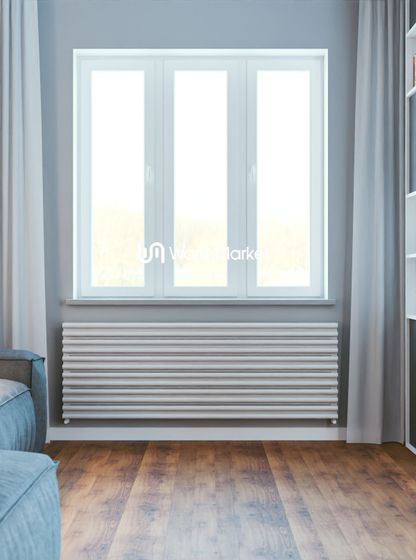 Axxinot Wemar Z 2100 - горизонтальный алюминиевый радиатор шириной 2130 мм