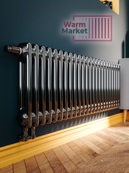 Axxinot Sentir 2030 - стальной трубчатый радиатор, нижнее подключение с термостатикой N69 твв