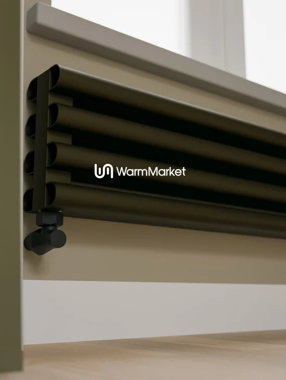 Axxinot Bramer Z 1700 - горизонтальный алюминиевый радиатор шириной 1730 мм