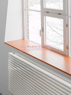 Горизонтальный трубчатый радиатор KZTO Paralleli g2 784 шаг 25