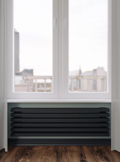 Bronto Plex Z - горизонтальный трубчатый радиатор шириной 500 мм, нижнее правое подключение