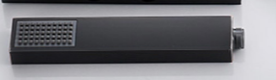 Душевой комплект Warmer Black Line 500300-10D