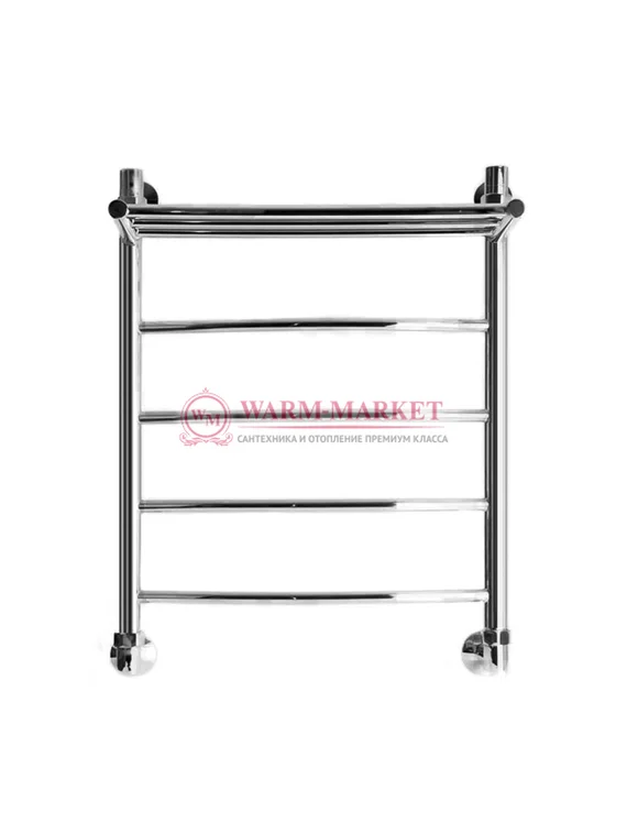 Galant 2 (дуга) - водяной полотенцесушитель с полкой из нержавеющей стали