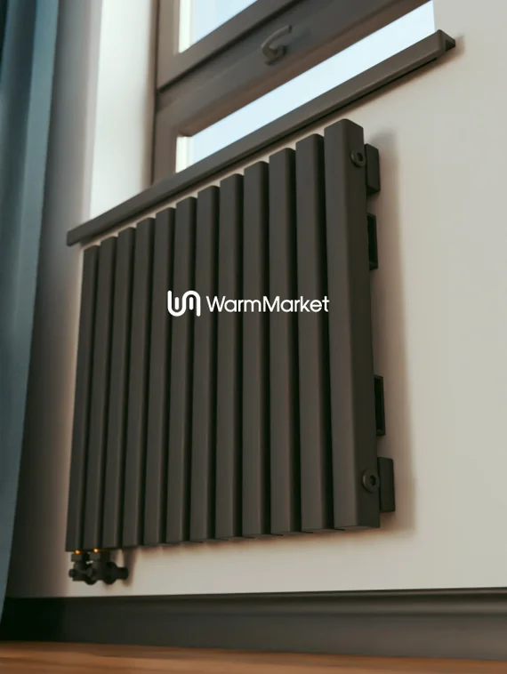 Bareng Tipe V 800 - вертикальный трубчатый радиатор высотой 800 мм, нижнее левое подключение