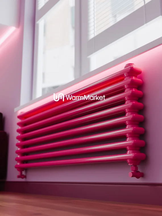 Bareng Softy Z 2090 - двухтрубный трубчатый радиатор шириной 900 мм, нижнее разнесенное подключение