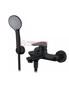 Смеситель для ванны черный Vils 5601-Bl