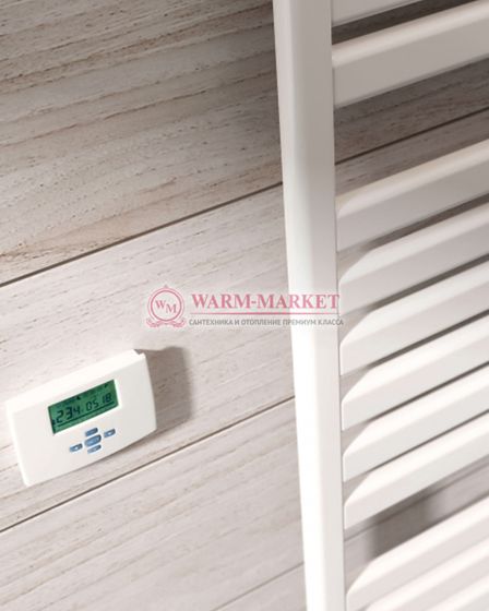 Полотенцесушитель Irsap Velа из нержавеющей стали с горизонтальными овальными трубками