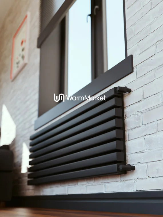 Bareng Tipe Z 2250 - горизонтальный трубчатый радиатор шириной 2250 мм, боковое подключение