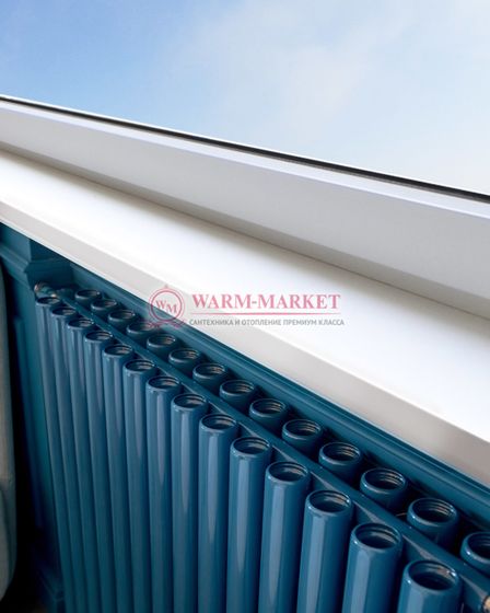 Трубчатый радиатор KZTO Garmonia V2 высотой 545 мм