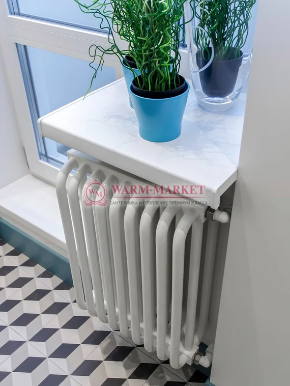 Трубчатый радиатор KZTO RS‌-3 высотой 540 мм