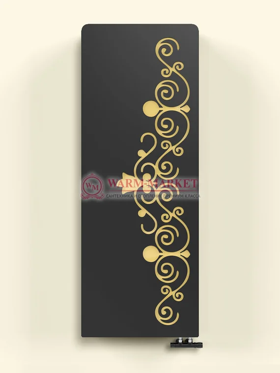 Duo V-медный дизайнерский радиатор