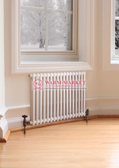 Трубчатый радиатор Dia Norm 2057 двухтрубный, боковое подключение