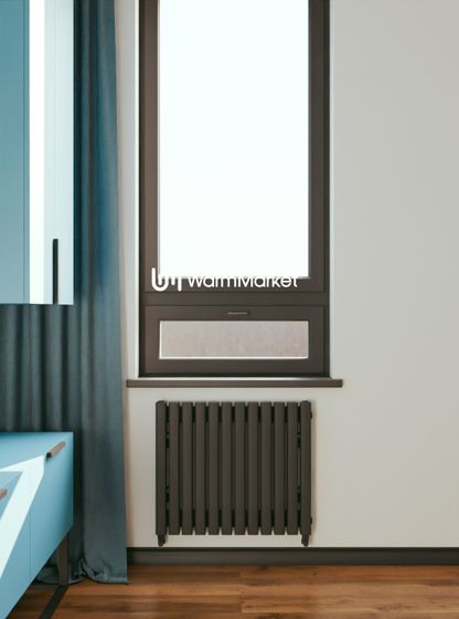 Bareng Tipe V 600 - вертикальный трубчатый радиатор высотой 600 мм, нижнее разнесенное подключение