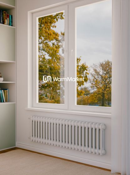 Bareng Softy 2037 - двухтрубный трубчатый радиатор высотой 370 мм, боковое подключение