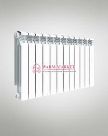 Rifar Alum 500 - алюминиевый радиатор с боковым подключением