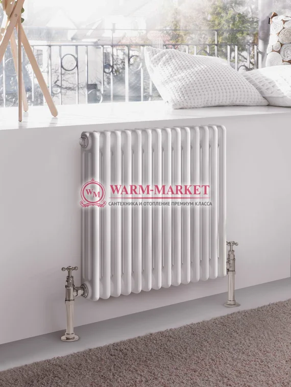 Трубчатый радиатор Dia Norm 3057-18 секций, трехтрубный с боковым подключением.