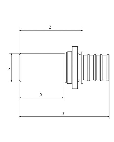 Переходник на пайку REHAU 20-L15