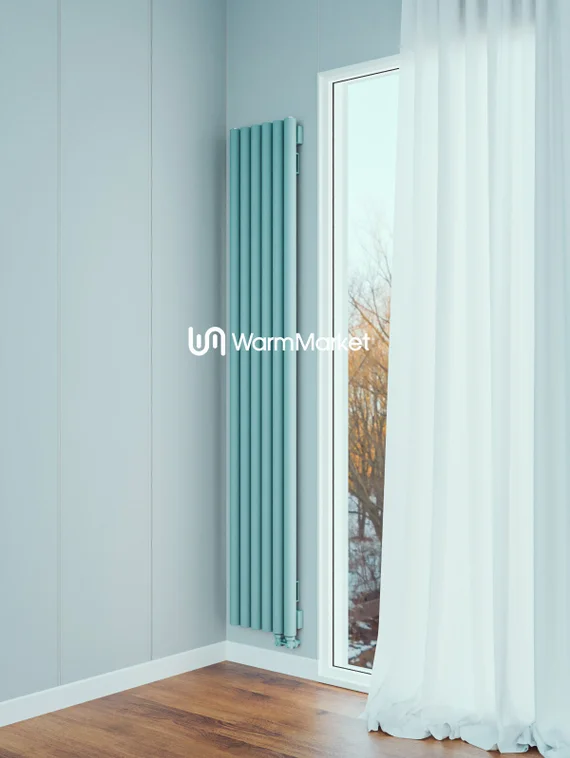 Bareng Monte V 1500 - вертикальный трубчатый радиатор высотой 1500 мм, нижнее правое подключение