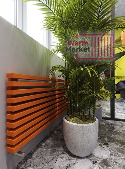 Costola 60х30 Z - горизонтальный трубчатый радиатор шириной 1250 мм, 7 секций