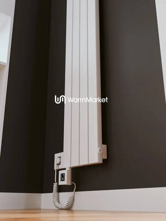 Bareng Temper VE 1250 - вертикальный электрический трубчатый радиатор высотой 1250 мм