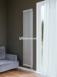 Axxinot Sentir Chrome 2180 - вертикальный трубчатый радиатор, нижнее подключение N69