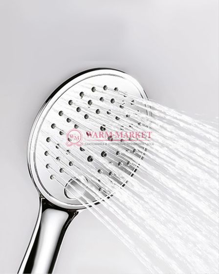 Встраиваемый комплект для душа с верхней душевой насадкой и лейкой черный A16830-Bl