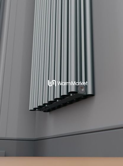 Axxinot Wemar V 1000 - вертикальный алюминиевый радиатор высотой 1030 мм