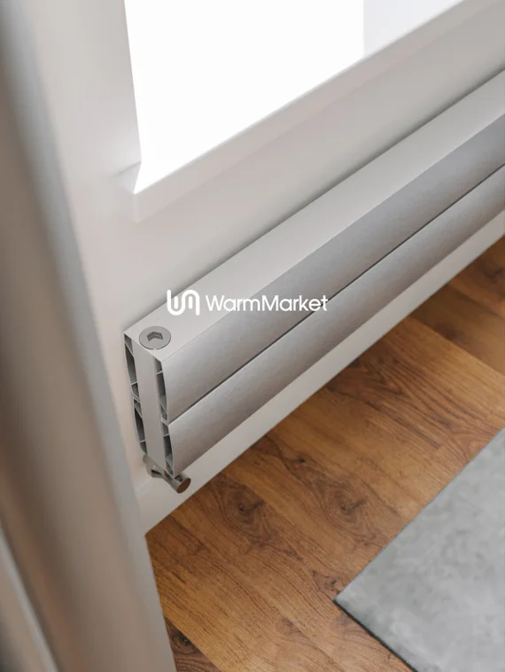 Axxinot Barkas Z 800 - горизонтальный алюминиевый радиатор шириной 830 мм