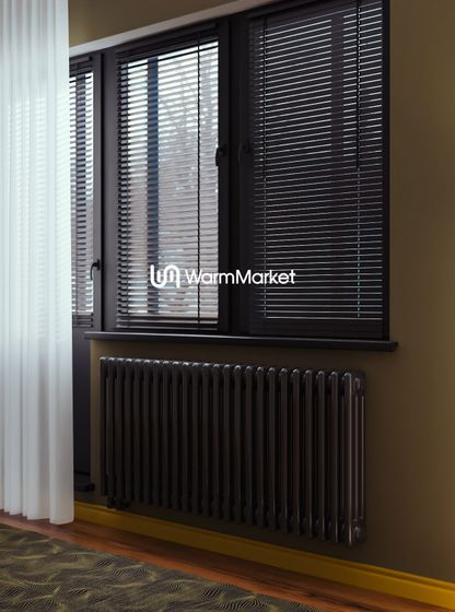 Bareng Softy 3057 - трехтрубный трубчатый радиатор высотой 570 мм, нижнее подключение