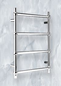 Garsia Muron - полотенцесушитель в стиле ретро хромированный