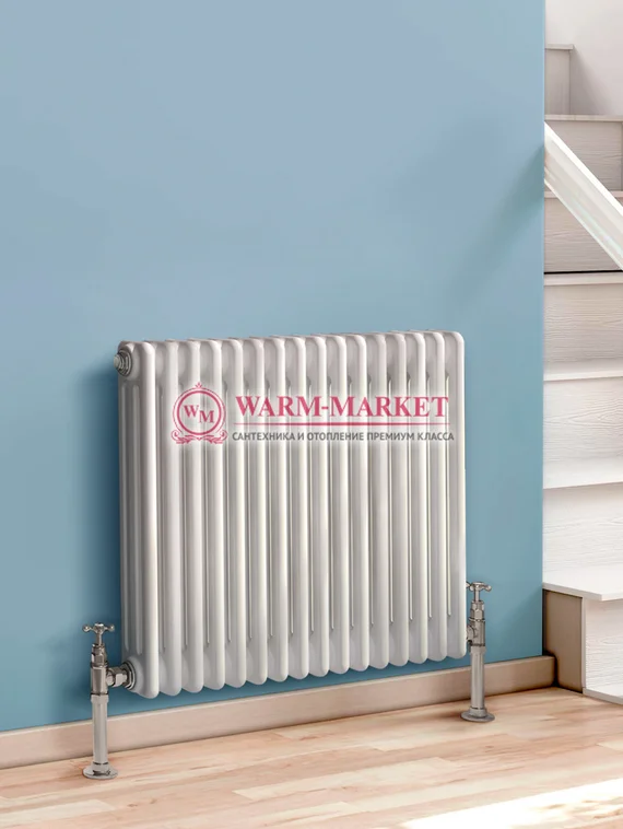 Трубчатый радиатор Dia Norm 3057-22 секции, трехтрубный с боковым подключением.