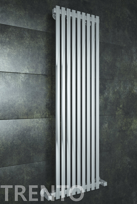Trento Vertical - вертикальный дизайн полотенцесушитель. | Фото 1