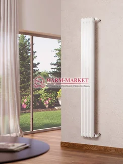 Вертикальный трубчатый радиатор Irsap Tesi RT 31800-4 №30, трехтрубный с боковым подключением.