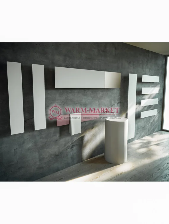 Вертикальный дизайн радиатор Antrax IT Tavola e Tavoletta