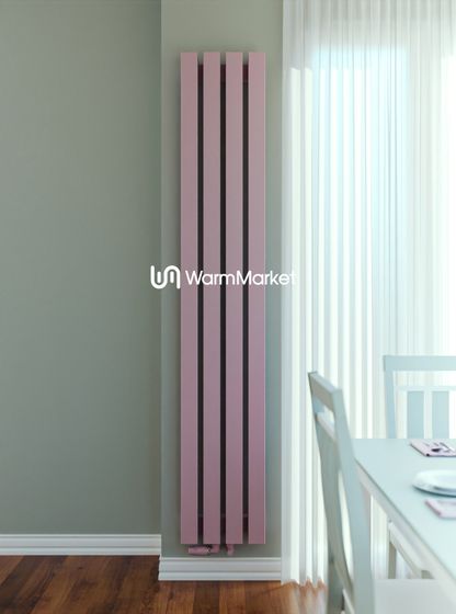 Bareng Livian V 2250 - вертикальный трубчатый радиатор высотой 2250 мм, нижнее центральное подключение